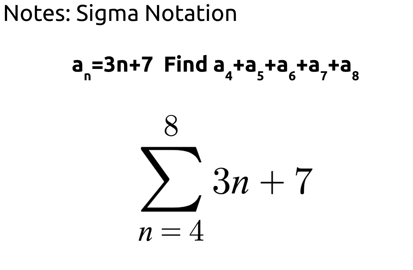 sigma math n