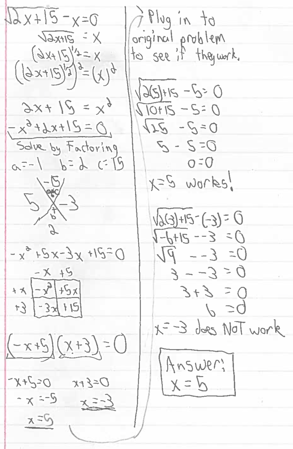 Algebra Ii Page 2 Mx Epstein
